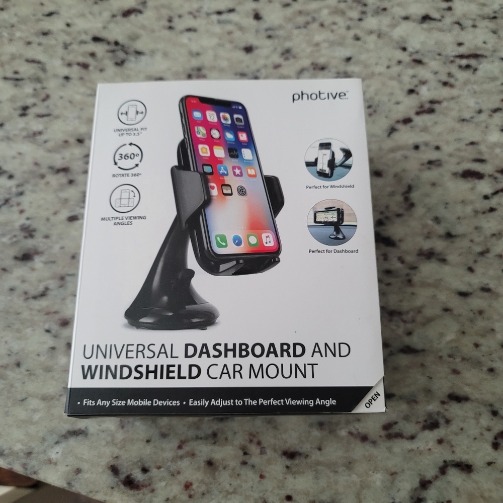 Universal/dashboard car phone mount